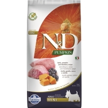 N&D GF Pumpkin Dog Adult Mini Lamb & Blueberry 7 kg