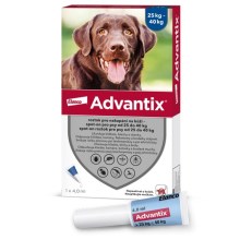 Advantix spot-on 1x 4 ml pro psy 25-40 kg