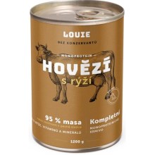 Louie konzerva hovězí s rýží 1200 g