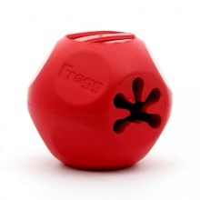 Frogg Bobbly Ball hračka pro psy červená 6 cm